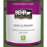 BEHR PREMIUM PLUS 1 gal. #M380-7 Alfalfa Extract Eggshell Enamel Low Odor Interior Paint & Primer