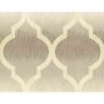 Seabrook Designs Catamount Ogee Metallic Ivory & Brown Paper Strippable Roll (Covers 60.75 sq. ft.)