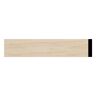 Ekena Millwork WM266 0.25 in. D x 1.5 in. W x 96 in. L Wood (White Oak) Lattice Moulding