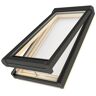 Fakro FV 30-1/2 in. x 45-1/2 in. Rough Opening, Manual Venting Deck-Mounted Skylight with Laminated Low-E Glass