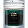 BEHR PREMIUM PLUS 5 gal. #BNC-08 Sonata Blue Semi-Gloss Enamel Exterior Paint & Primer