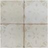 Merola Tile Kings Aurora White 17-5/8 in. x 17-5/8 in. Ceramic Floor and Wall Tile (10.95 sq. ft./Case)