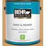 BEHR PREMIUM PLUS 1 gal. #300D-5 Desert Caravan Satin Enamel Low Odor Interior Paint & Primer