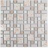 Merola Tile University Pink 11-3/4 in. x 11-3/4 in. Porcelain Mosaic Tile (9.8 sq. ft./Case)