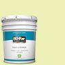BEHR PREMIUM PLUS 5 gal. #410A-2 Cabbage Green Satin Enamel Low Odor Interior Paint & Primer