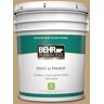 BEHR PREMIUM PLUS 5 gal. #PMD-50 Winter Wheat Semi-Gloss Enamel Low Odor Interior Paint & Primer