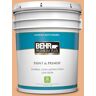 BEHR PREMIUM PLUS 5 gal. #M220-4 Trick or Treat Satin Enamel Low Odor Interior Paint & Primer