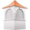 Good Directions Farmington 42 in. x 63 in. Vinyl Cupola with Copper Roof