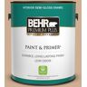 BEHR PREMIUM PLUS 1 gal. #PPF-42 Gathering Place Semi-Gloss Enamel Low Odor Interior Paint & Primer