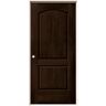 JELD-WEN 36 in. x 80 in. Continental Espresso Stain Right-Hand Solid Core Molded Composite MDF Single Prehung Interior Door