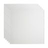 Fasade Border Fill 2 ft. x 2 ft. Gloss White Lay-In Vinyl Ceiling Tile (20 sq. ft.)