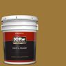 BEHR PREMIUM PLUS 5 gal. #M300-7 Persian Gold Flat Exterior Paint & Primer