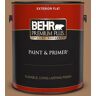 BEHR PREMIUM PLUS 1 gal. #MQ2-11 Outdoor Land Flat Exterior Paint & Primer