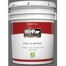 BEHR PREMIUM PLUS 5 gal. #BXC-63 Molten Lead Flat Low Odor Interior Paint & Primer