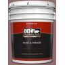 BEHR PREMIUM PLUS 5 gal. #MQ1-47 Touch of Class Flat Exterior Paint & Primer