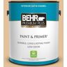 BEHR PREMIUM PLUS 1 gal. #300E-3 Clair De Lune Satin Enamel Low Odor Interior Paint & Primer