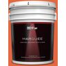 BEHR MARQUEE 5 gal. #P190-6 Emergency Zone Flat Exterior Paint & Primer