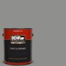 BEHR PREMIUM PLUS 1 gal. #PPU24-20 Letter Gray Flat Exterior Paint & Primer