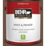 BEHR PREMIUM PLUS 1 gal. #280F-7 Breakfast Blend Flat Low Odor Interior Paint & Primer