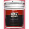 BEHR PREMIUM PLUS 5 gal. #P150-5 Kiss and Tell Flat Exterior Paint & Primer