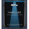 BEHR MARQUEE 1 gal. #600F-7 Soulful Music Satin Enamel Exterior Paint & Primer