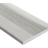 MSI Water Color Grigio Bullnose 3.5 in. x 24 in. Matte Porcelain Wall Tile (24 lin. ft./Case)