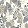 Seabrook Designs Tropicana Leaves Charcoal, Stone, and Daydream Gray Botanical Paper Strippable Roll (Covers 60.75 sq. ft.)