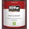 BEHR PREMIUM PLUS 1 gal. #T11-10 Wild Thing Flat Low Odor Interior Paint & Primer