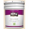 BEHR PREMIUM PLUS 5 gal. #ECC-12-1 Dappled Sunlight Eggshell Enamel Low Odor Interior Paint & Primer