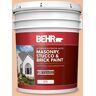 BEHR 5 gal. #M220-3 Carving Party Satin Interior/Exterior Masonry, Stucco and Brick Paint