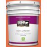 BEHR PREMIUM PLUS 5 gal. Home Decorators Collection #HDC-SM16-03 Mai Tai Eggshell Enamel Low Odor Interior Paint & Primer