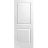 Masonite 32 in. W. x 80 in. 2-Panel Sq. Solid Core White Primed Smooth Composite Interior Door Slab