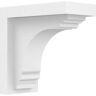 Ekena Millwork 5 in. 10 in. 10 in. Standard Warren Unfinished Architectural Grade PVC Bracket