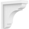 Ekena Millwork 3-1/2 in. x 10 in. x 10 in. Standard Bryant Architectural Grade PVC Unfinished Bracket