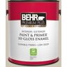 BEHR PREMIUM PLUS 1 gal. #ECC-14-1 Scenic Path Hi-Gloss Enamel Interior/Exterior Paint & Primer