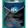 PERMANIZER 1 gal. PPG17-32 Teal We Meet Again Semi-Gloss Exterior Paint