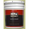 BEHR PREMIUM PLUS 5 gal. #400D-5 Grass Cloth Flat Exterior Paint & Primer