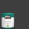 BEHR PREMIUM PLUS 1 gal. #T13-3 Black Lacquer Semi-Gloss Enamel Low Odor Interior Paint & Primer