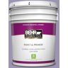 BEHR PREMIUM PLUS 5 gal. #S570-4 Night Music Eggshell Enamel Low Odor Interior Paint & Primer