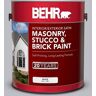 BEHR 1 gal. #N530-3 High Speed Access Satin Interior/Exterior Masonry, Stucco and Brick Paint