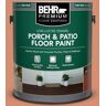 BEHR PREMIUM 1 gal. #PFC-12 Nuevo Terra Low-Lustre Enamel Interior/Exterior Porch and Patio Floor Paint