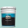 BEHR PREMIUM PLUS 5 gal. #490C-3 Balmy Seas Satin Enamel Exterior Paint & Primer