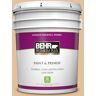 BEHR PREMIUM PLUS 5 gal. #300E-3 Clair De Lune Eggshell Enamel Low Odor Interior Paint & Primer