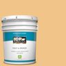 BEHR PREMIUM PLUS 5 gal. #PMD-30 Pollen Grains Satin Enamel Low Odor Interior Paint & Primer