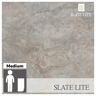 Blanco Beige, Gray, Red and Yellow 24 in. x 48 in. Slate Thin and Flexible Stone Sheet Wall Tile (8 sq. ft. / Case)