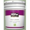 BEHR PREMIUM PLUS 5 gal. #PPU11-05 Pesto Green Eggshell Enamel Low Odor Interior Paint & Primer