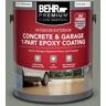 BEHR PREMIUM 1 gal. #PFC-43 Peaceful ade Self-Priming 1-Part Epoxy Satin Interior/Exterior Concrete and Garage Floor Paint