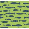 Seabrook Designs Buckingham Green Bay Fish Nonwoven Paper Unpasted Wallpaper Roll 60.75 sq. ft.
