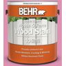 BEHR 1 gal. #P130-4 It's a Girl Solid Color House and Fence Exterior Wood Stain