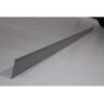 Dec-Tec Dec-Clad 3 in. x 1/2 in. x 1/2 in. x 8 ft. PVC Galvanized Kickout Solid Grey